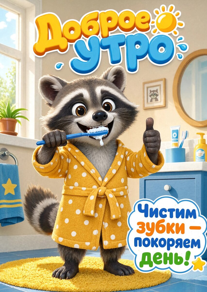 Открытка С Добрым Утром #294