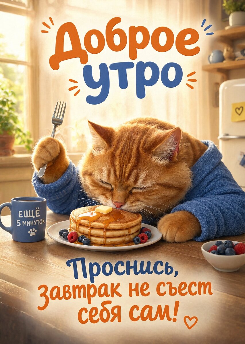 Открытка С Добрым Утром #301