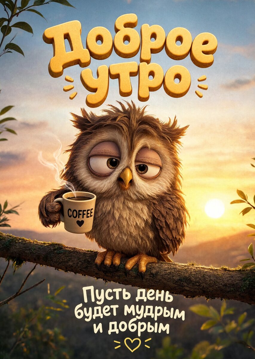 Открытка С Добрым Утром #304