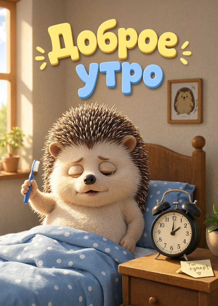 Открытка С Добрым Утром #310