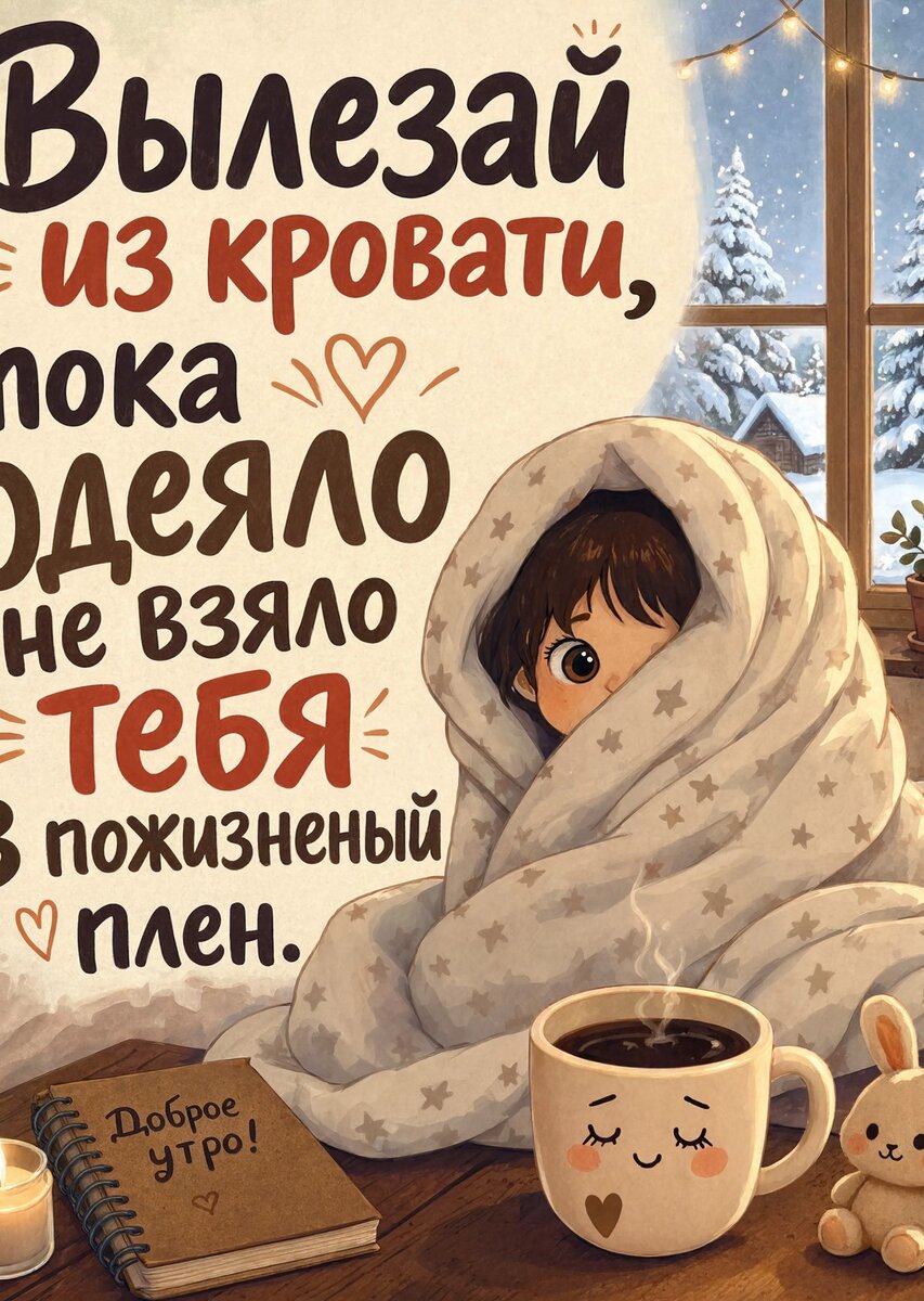 Открытка С Добрым Утром #313