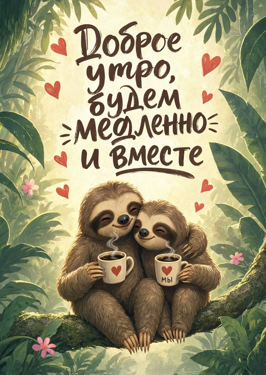 Открытка С Добрым Утром #342