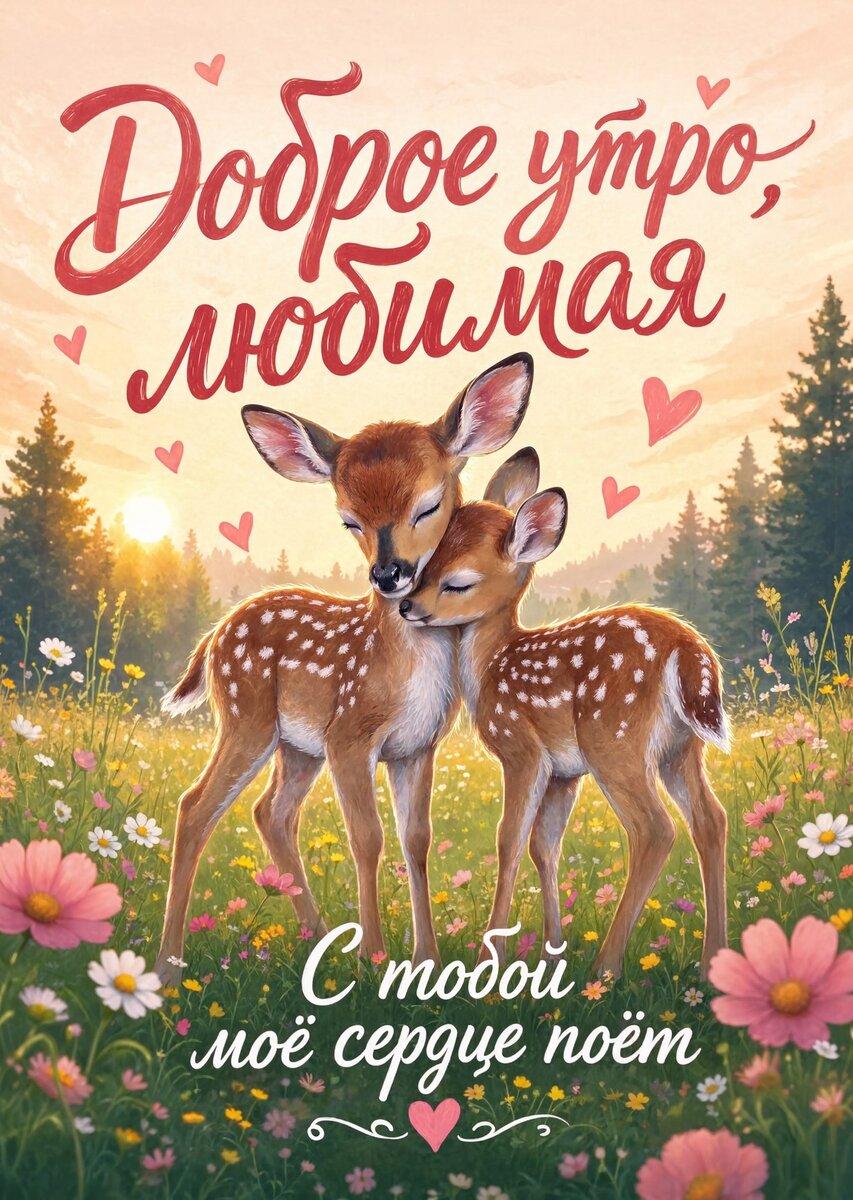 Открытка С Добрым Утром #345