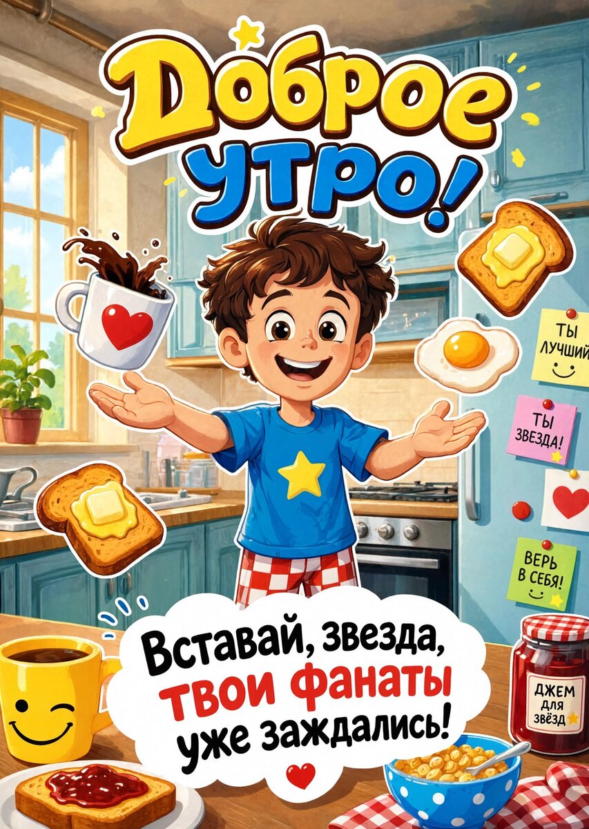 Открытка С Добрым Утром #397