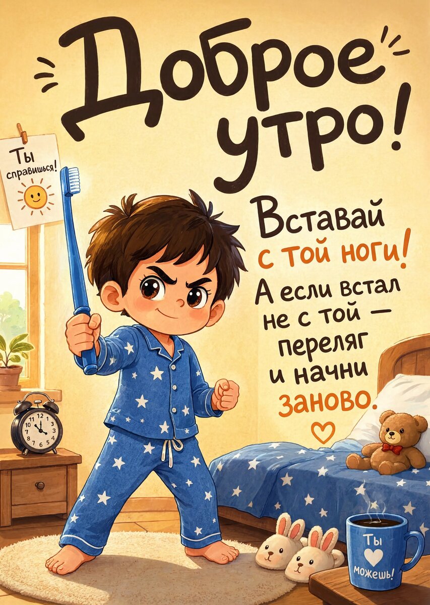 Открытка С Добрым Утром #405