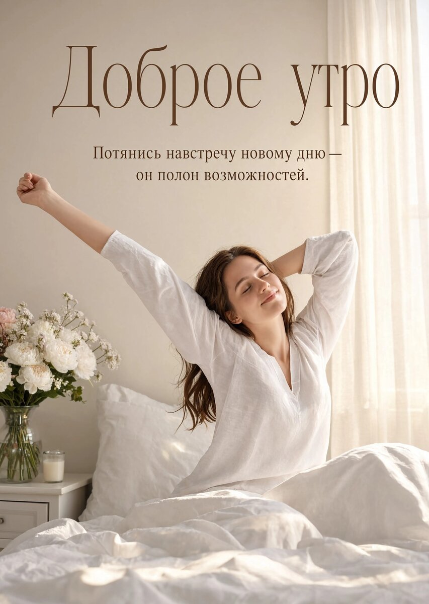 Открытка С Добрым Утром #408