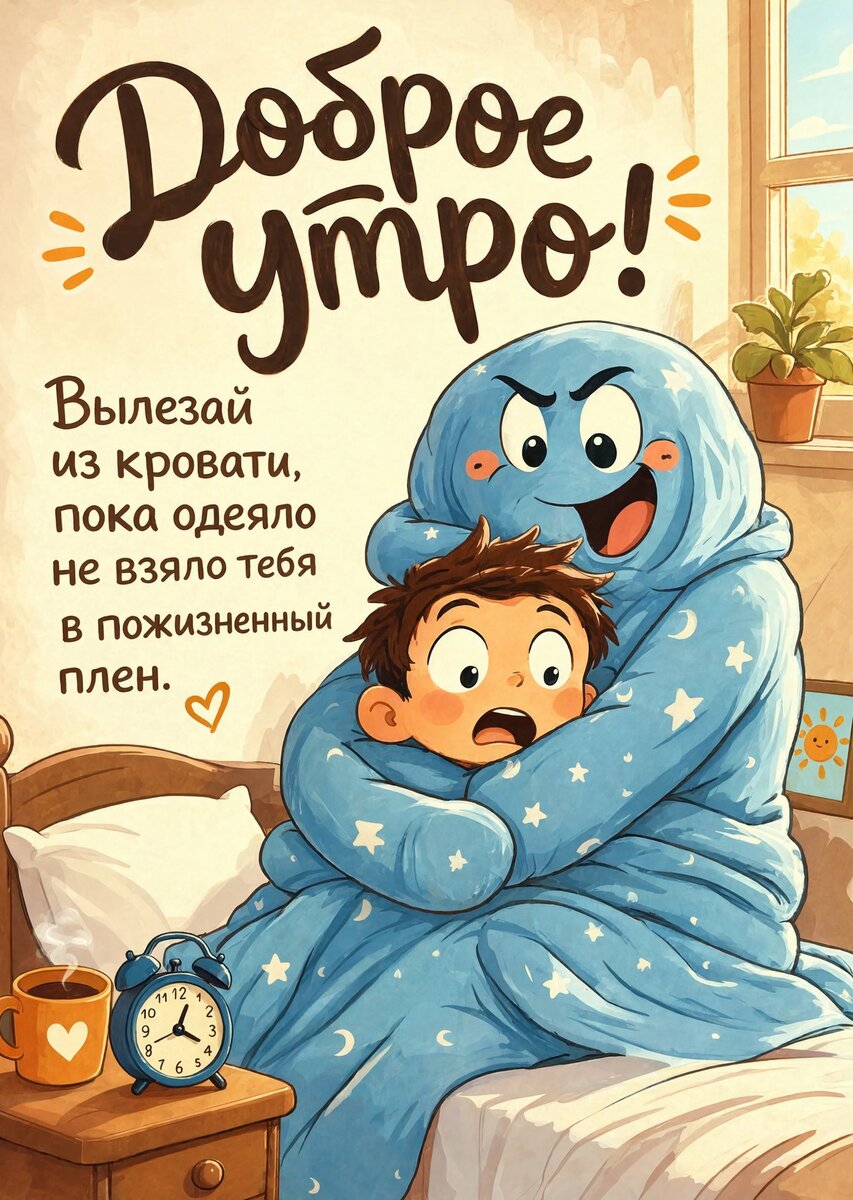Открытка С Добрым Утром #410