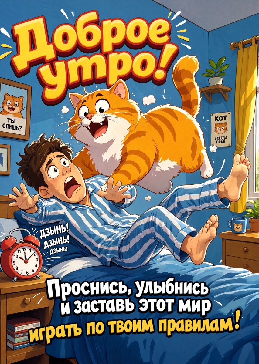 Открытка С Добрым Утром #418