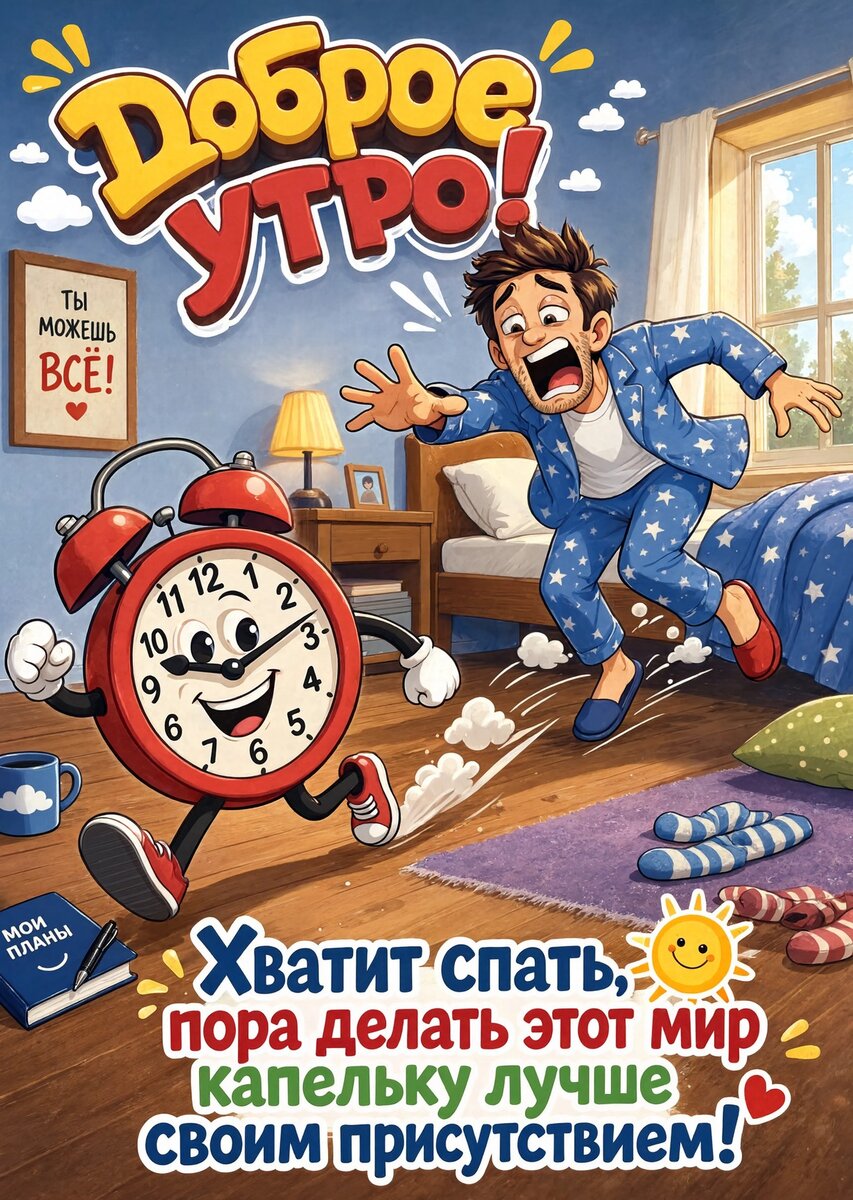 Открытка С Добрым Утром #424