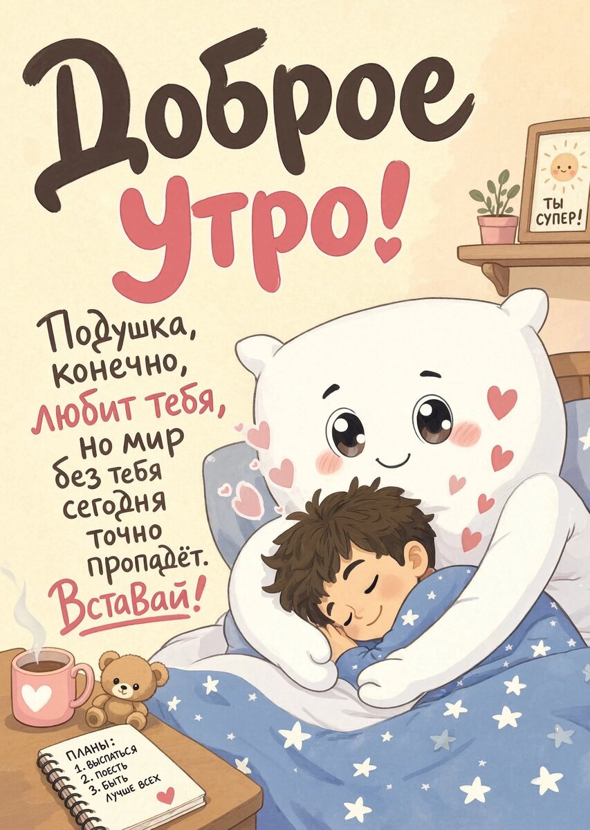 Открытка С Добрым Утром #429