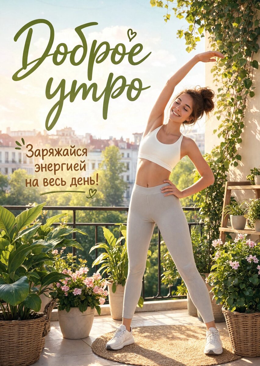 Открытка С Добрым Утром #443