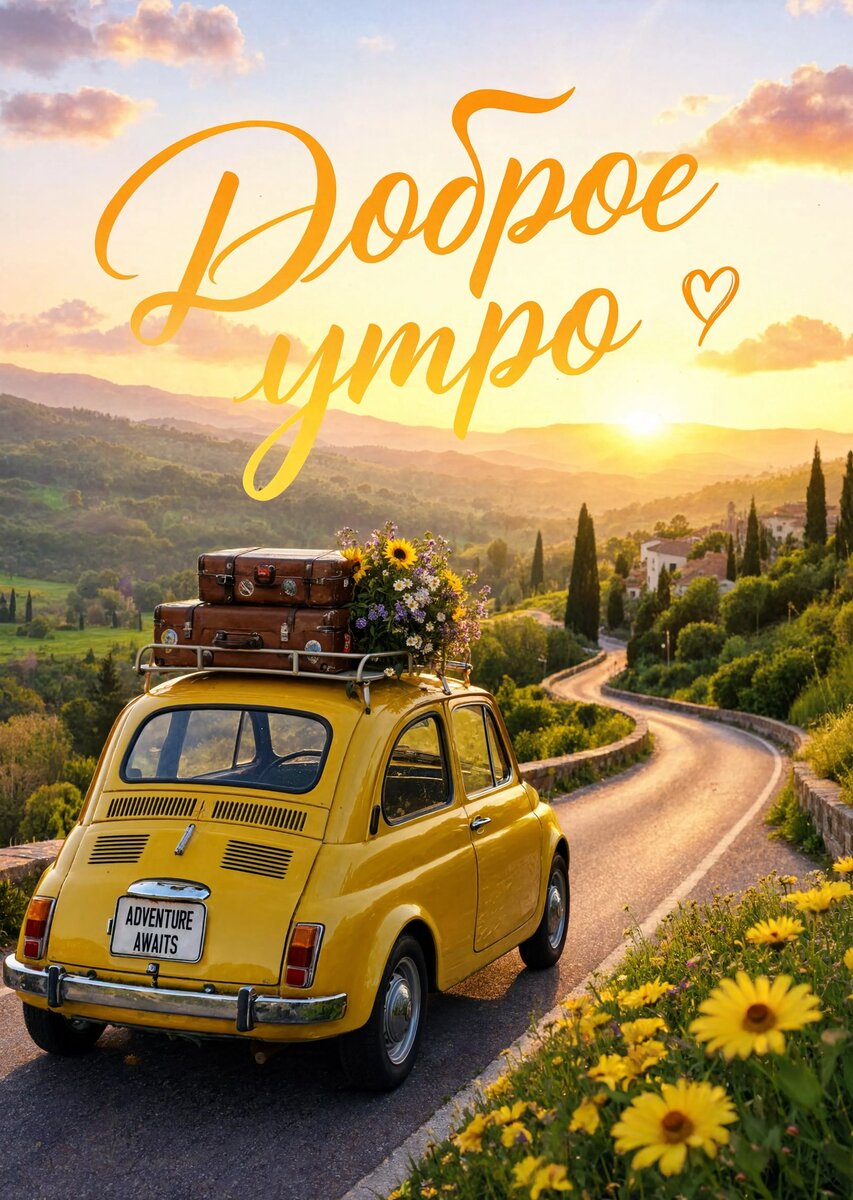 Открытка С Добрым Утром #444