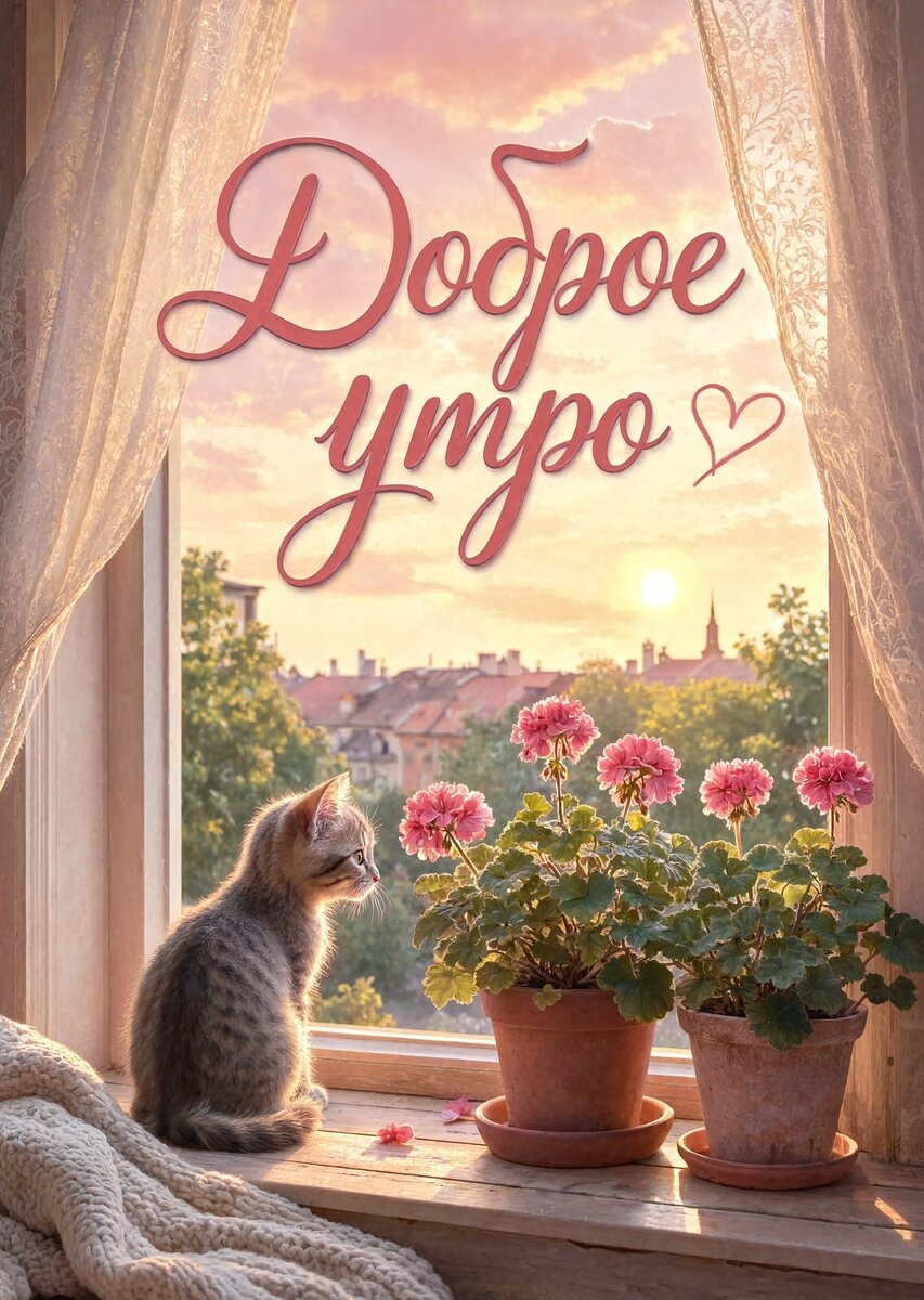 Открытка С Добрым Утром #454
