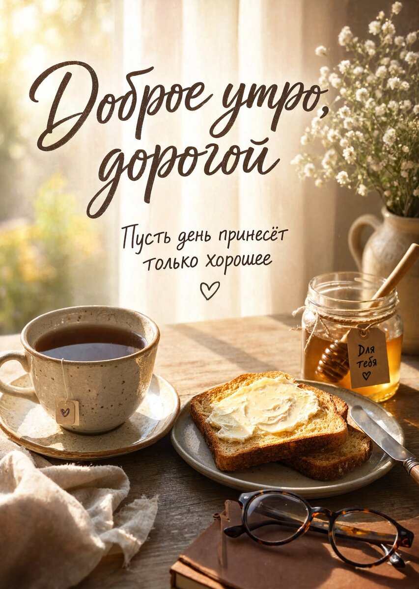 Открытка "С добрым утром #62