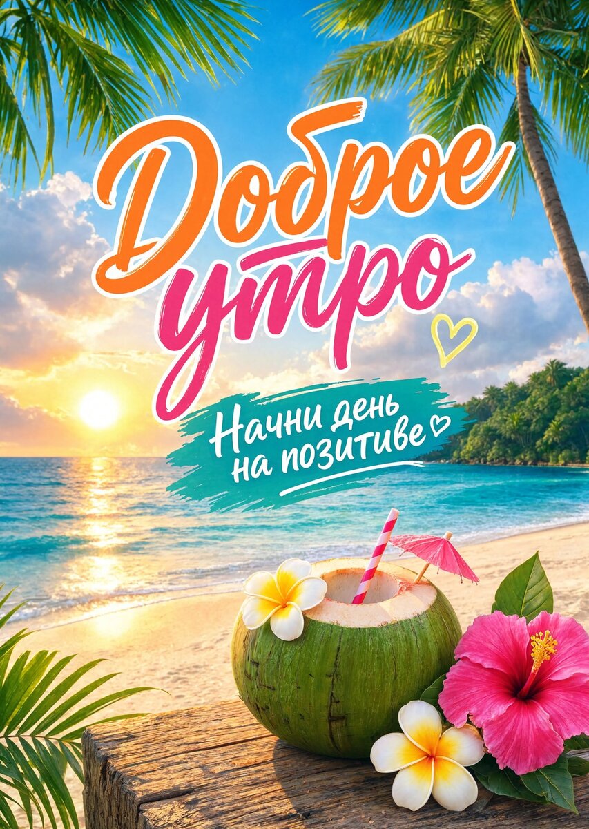 Открытка "С добрым утром #66