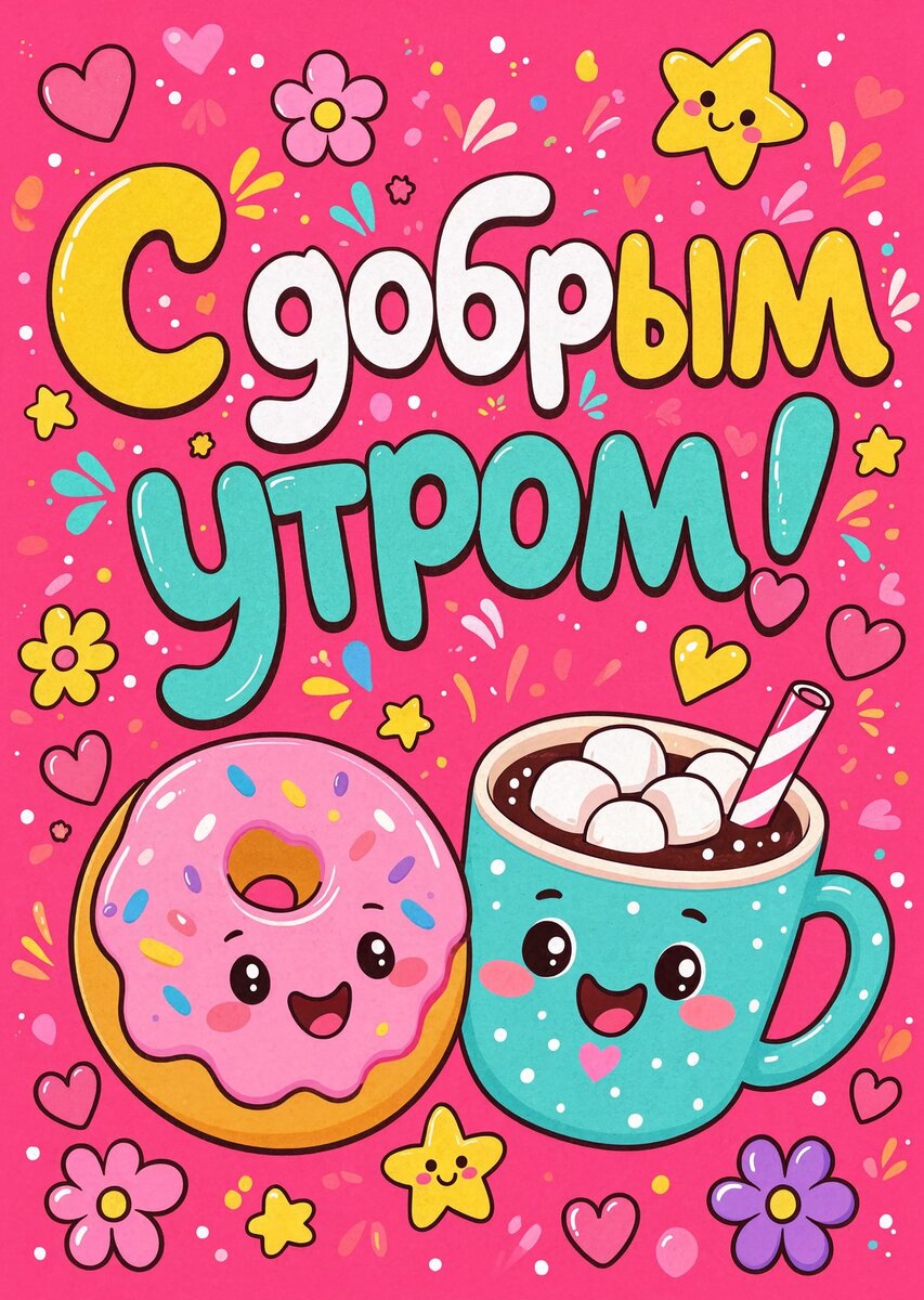 Открытка "С добрым утром #90
