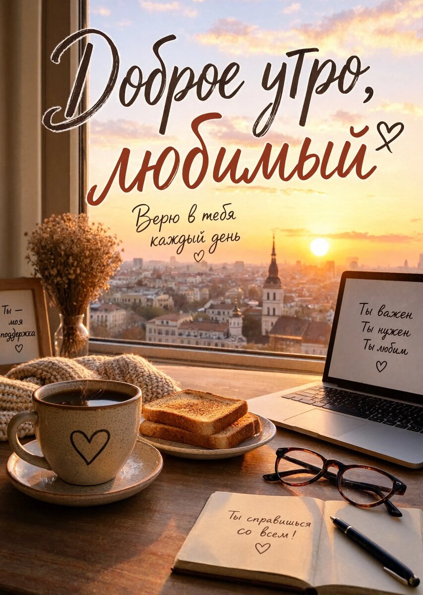 Открытка "С добрым утром #92