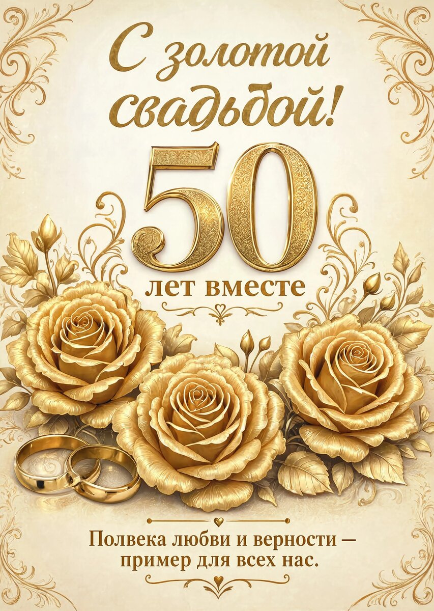Открытка "С годовщиной свадьбы" #10