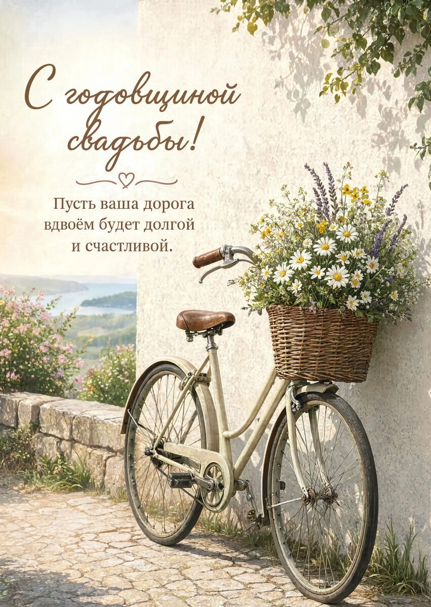 Открытка "С годовщиной свадьбы" #11