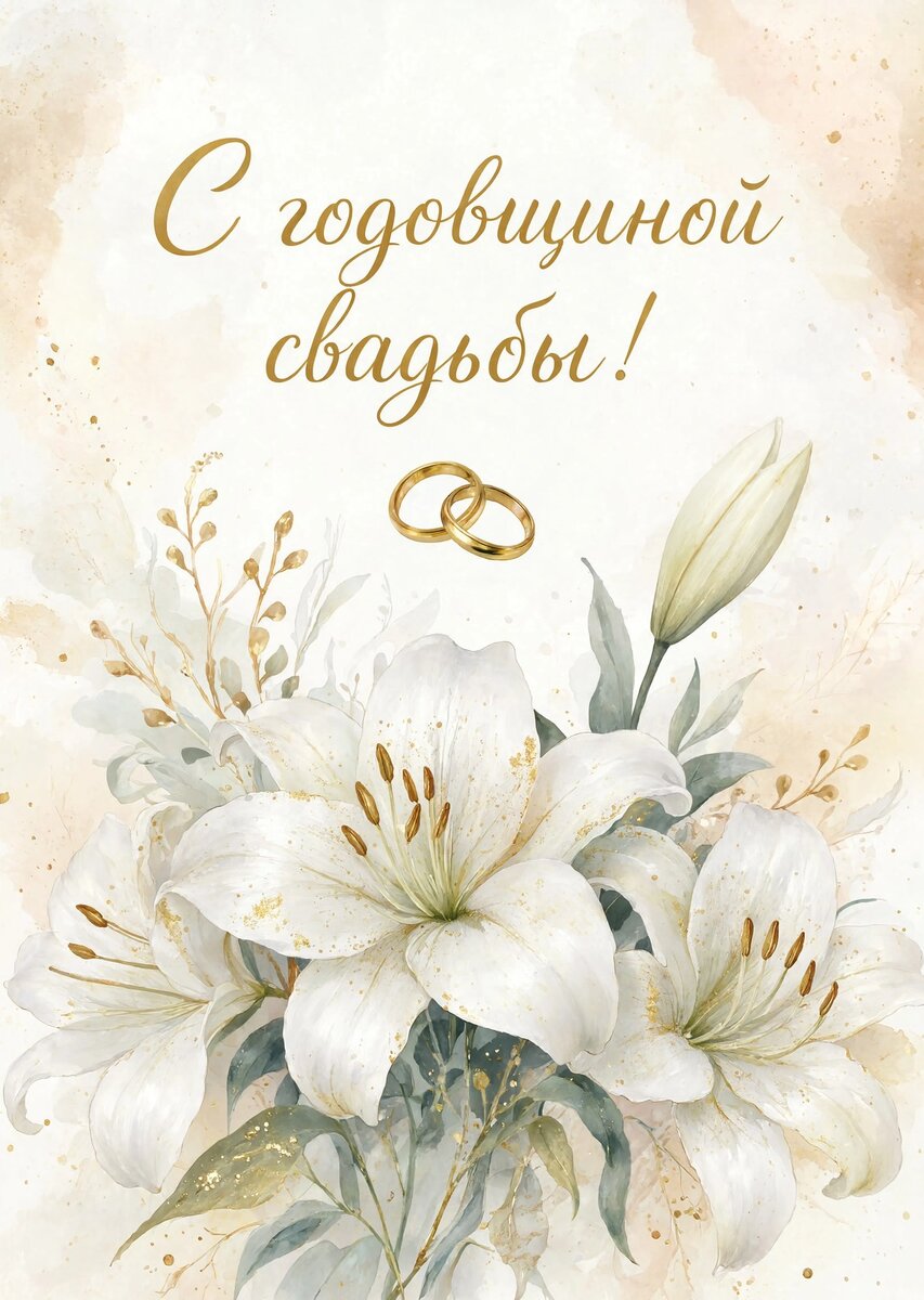 Открытка "С годовщиной свадьбы" #15