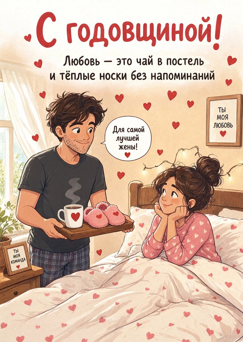 Открытка "С годовщиной свадьбы" #16