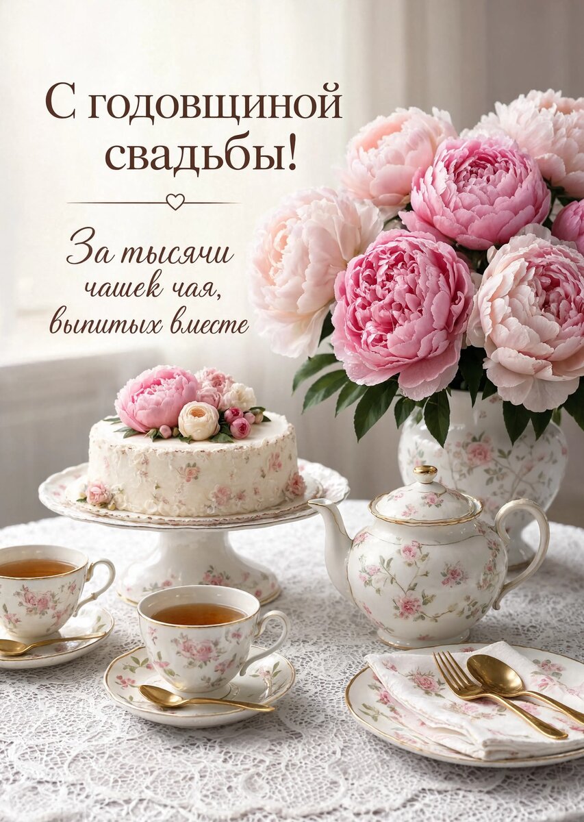 Открытка "С годовщиной свадьбы" #23