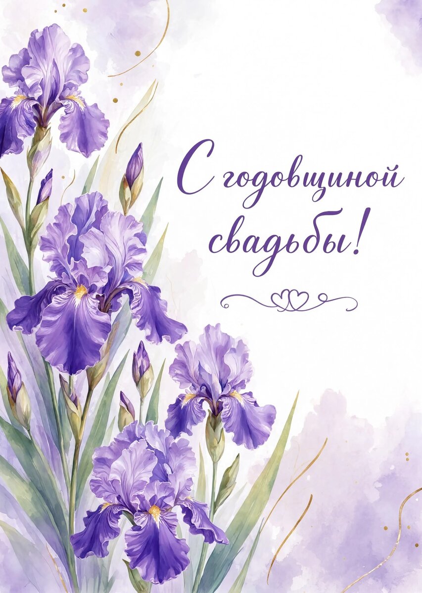 Открытка "С годовщиной свадьбы" #24