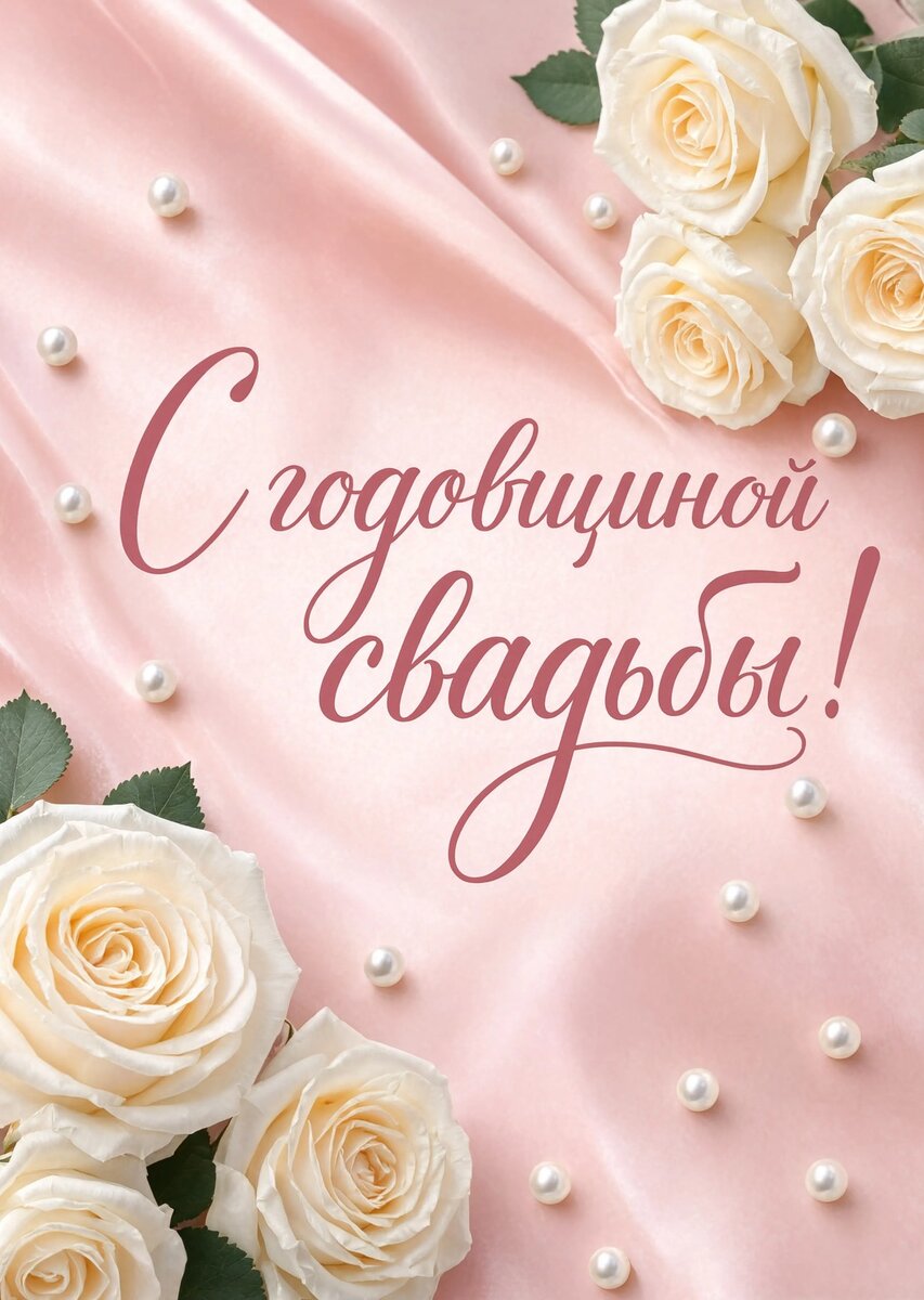Открытка "С годовщиной свадьбы" #28
