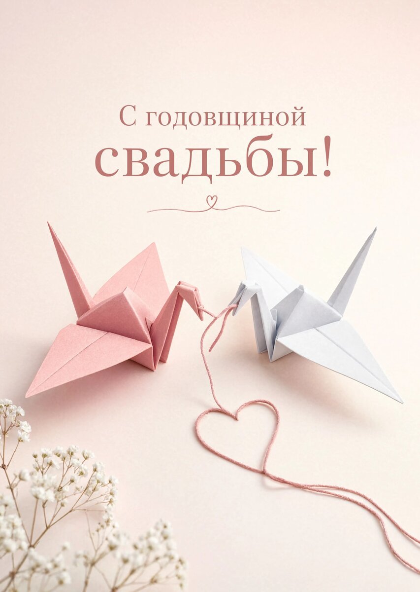 Открытка "С годовщиной свадьбы" #36