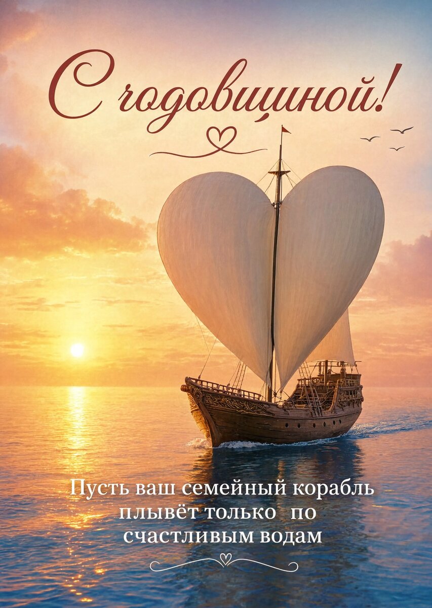 Открытка "С годовщиной свадьбы" #41