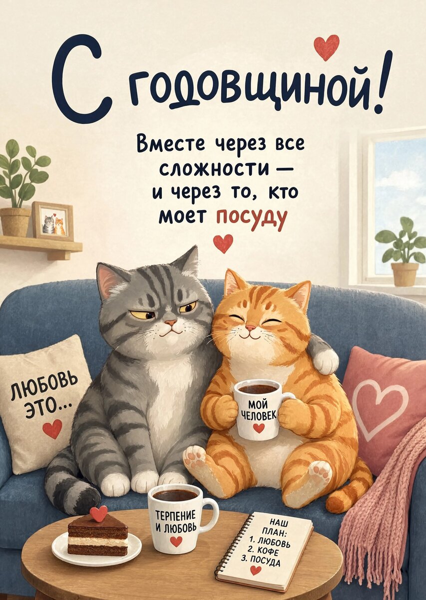 Открытка "С годовщиной свадьбы" #47