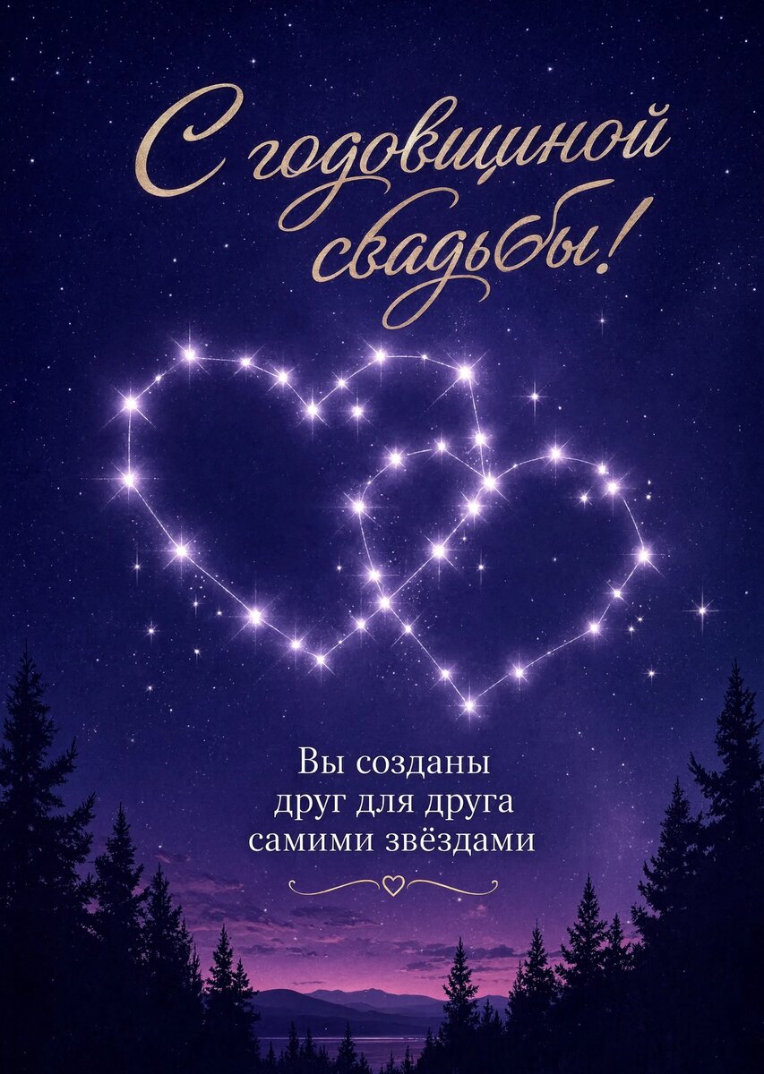 Открытка "С годовщиной свадьбы" #48