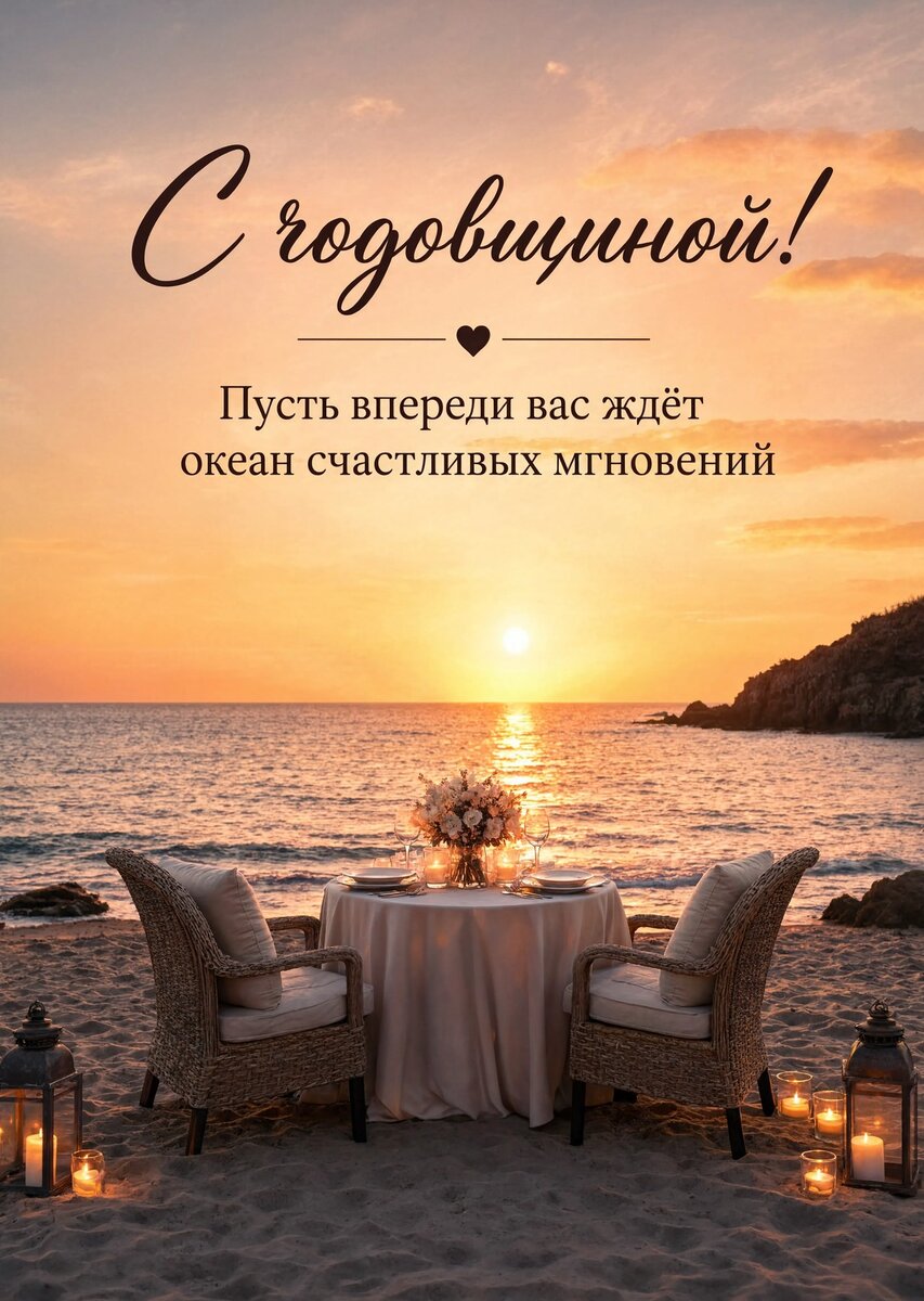Открытка "С годовщиной свадьбы" #49