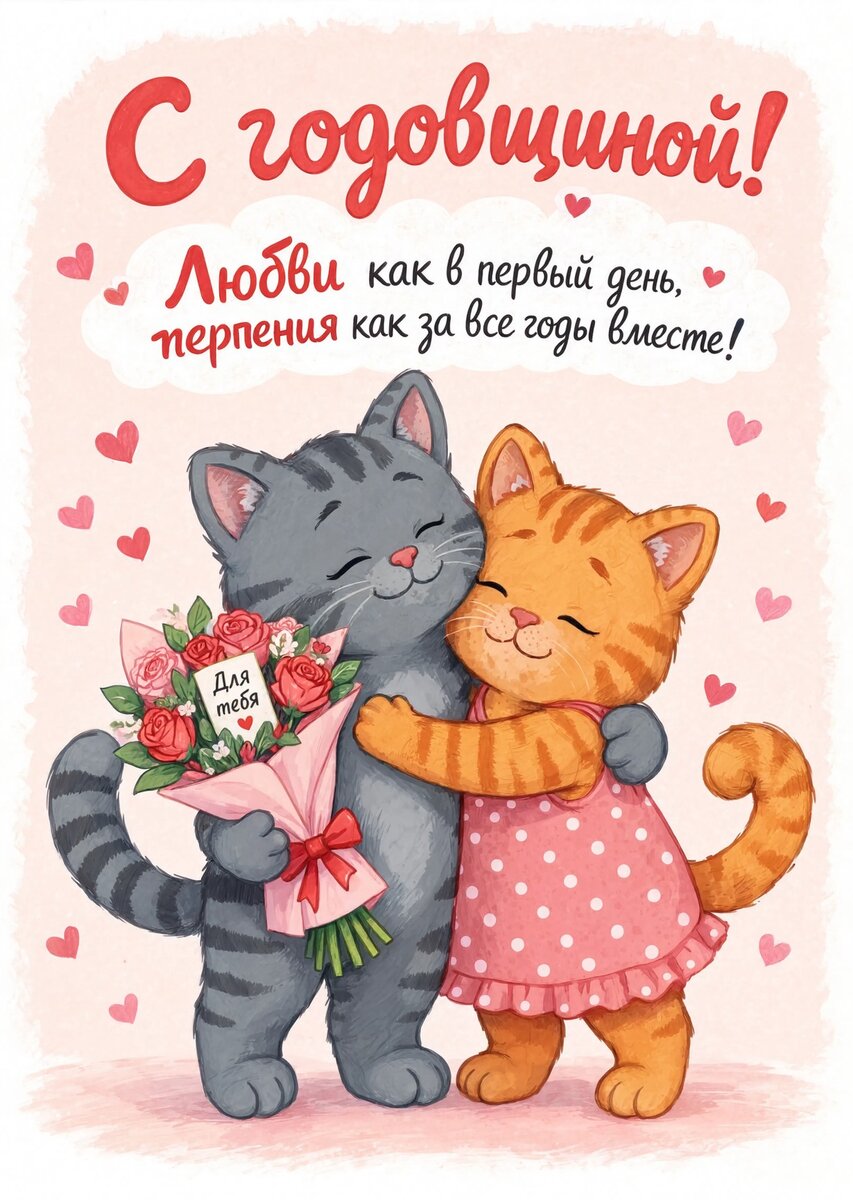 Открытка "С годовщиной свадьбы" #51