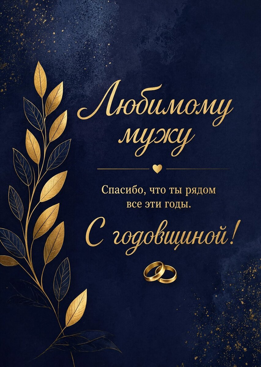 Открытка "С годовщиной свадьбы" #53