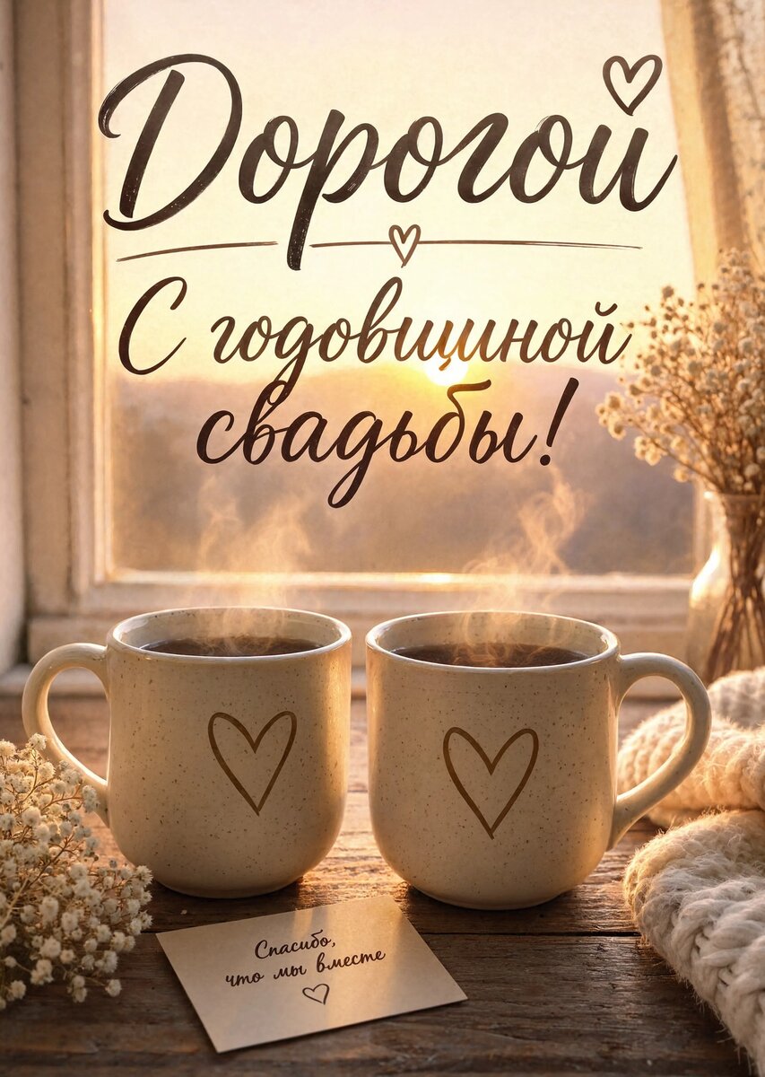 Открытка "С годовщиной свадьбы" #63