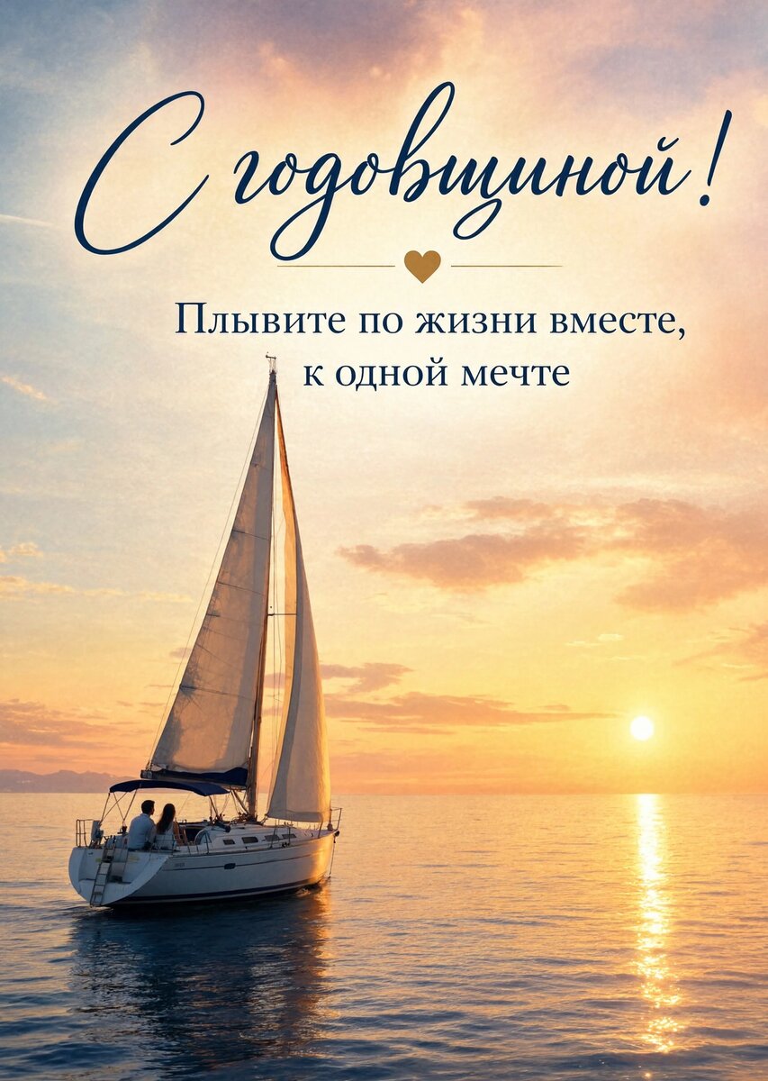 Открытка "С годовщиной свадьбы" #71
