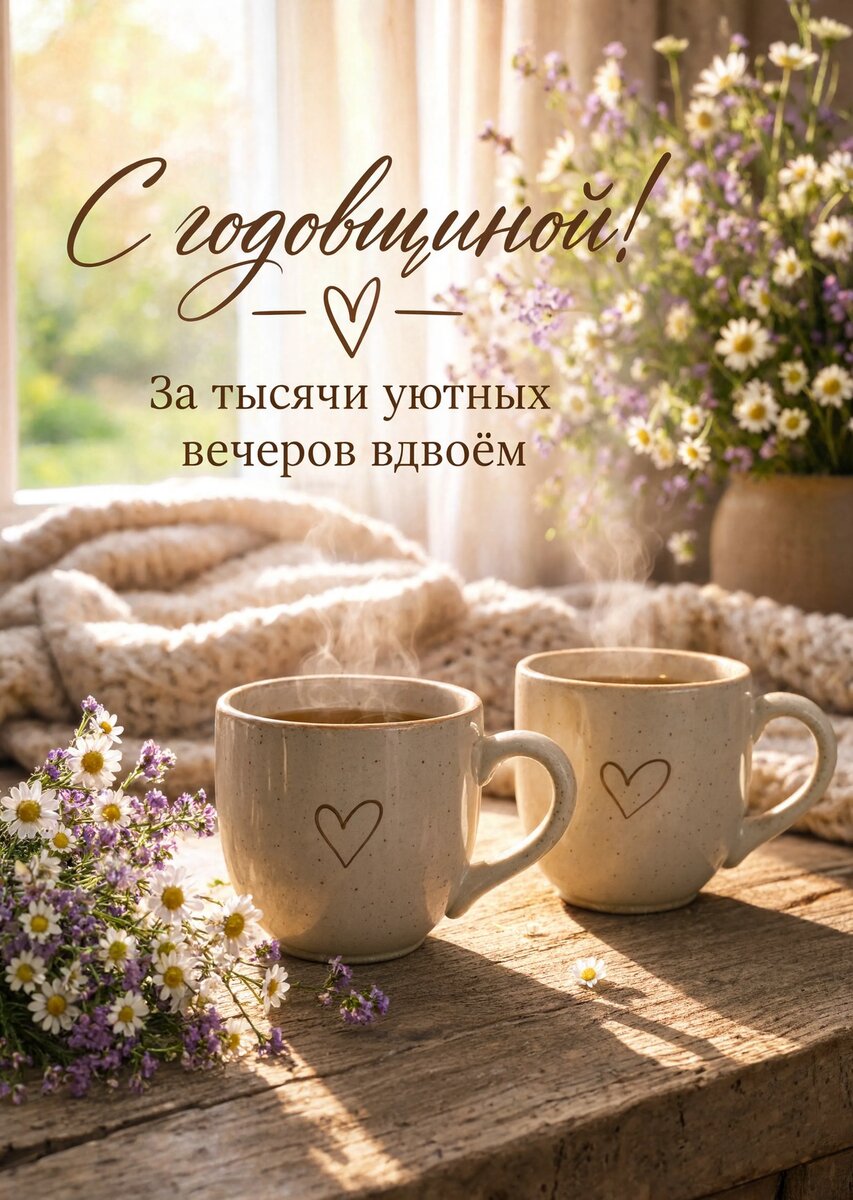 Открытка "С годовщиной свадьбы" #77