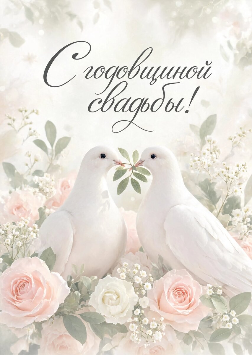 Открытка "С годовщиной свадьбы" #81