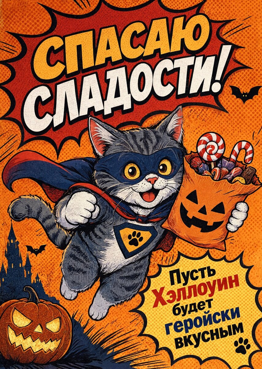 открытка с Хеллоуином-1