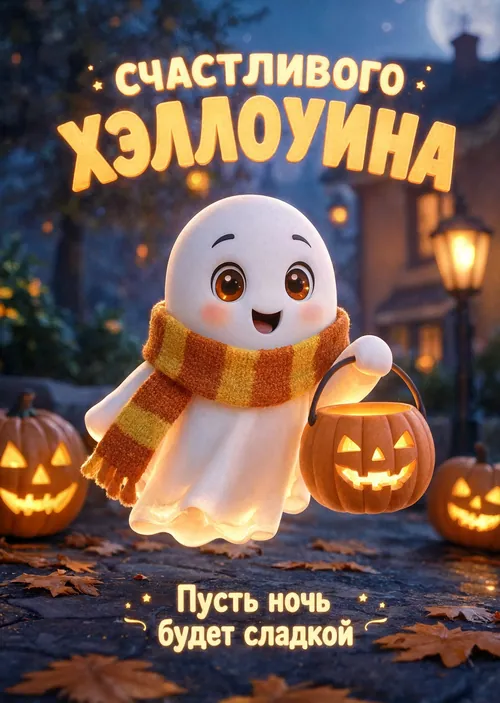 открытка с Хеллоуином-10