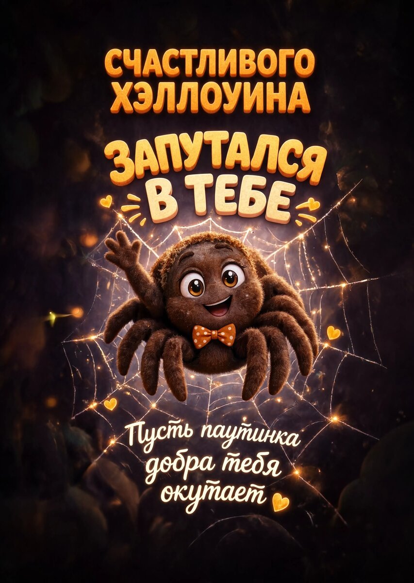 открытка с Хеллоуином-12