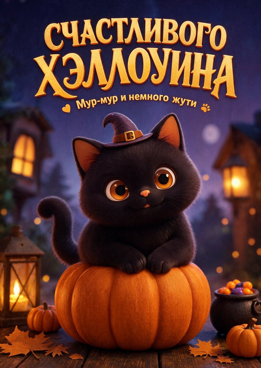открытка с Хеллоуином-15