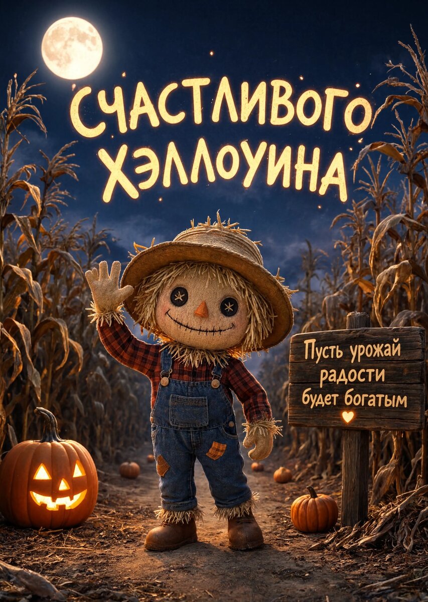 открытка с Хеллоуином-16