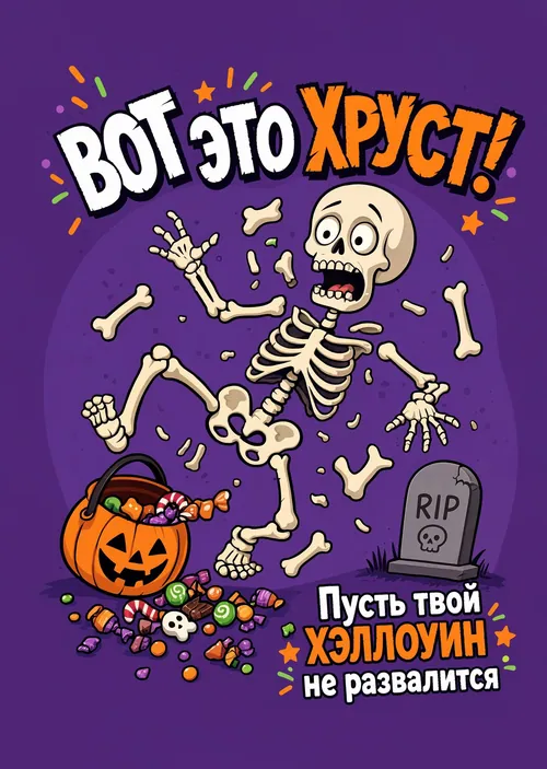 открытка с Хеллоуином-19