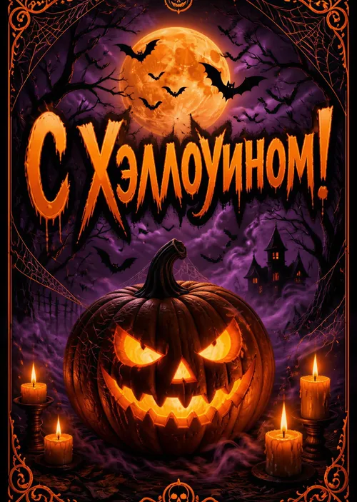 открытка с Хеллоуином-20