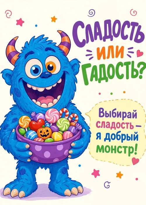 открытка с Хеллоуином-33