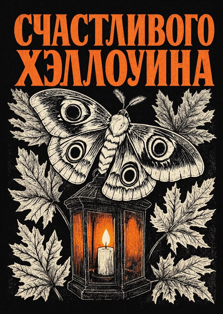 открытка с Хеллоуином-36