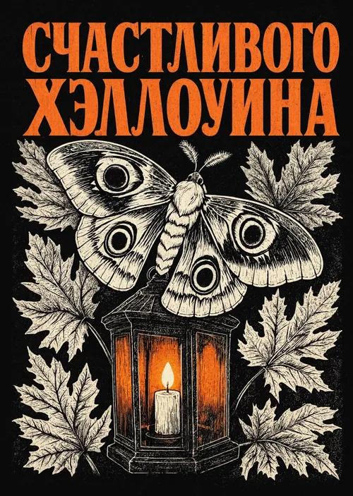 открытка с Хеллоуином-36
