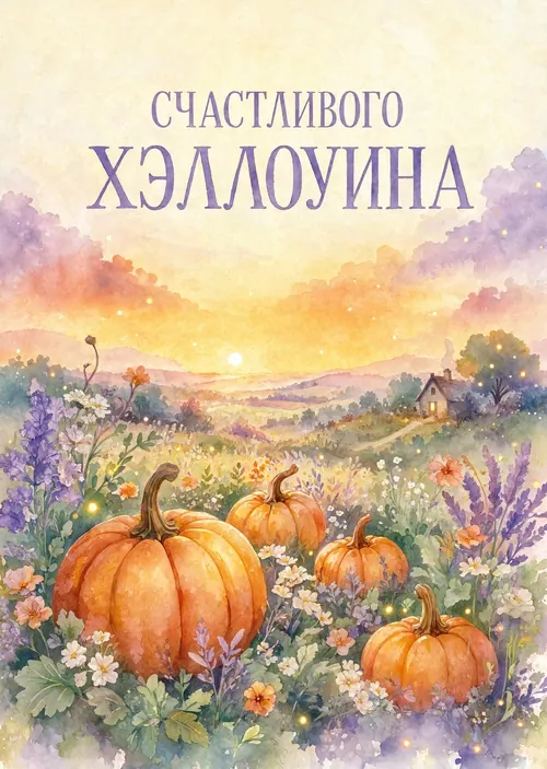 открытка с Хеллоуином-40